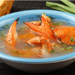 SOPA CETOGÊNICA DE CARNE DE CARANGUEJO